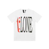 VLONE X PALM ANGELS WHITE/RED T-SHIRT